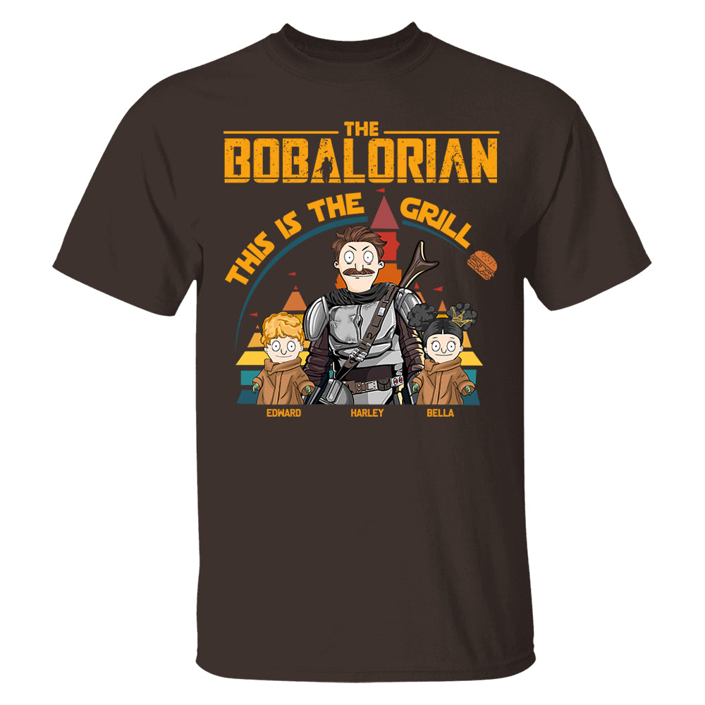 The Bobalorian This Is The Gill Personalized Shirt Gift For Dad - Custom Father's Day Gift 2025 Tu24