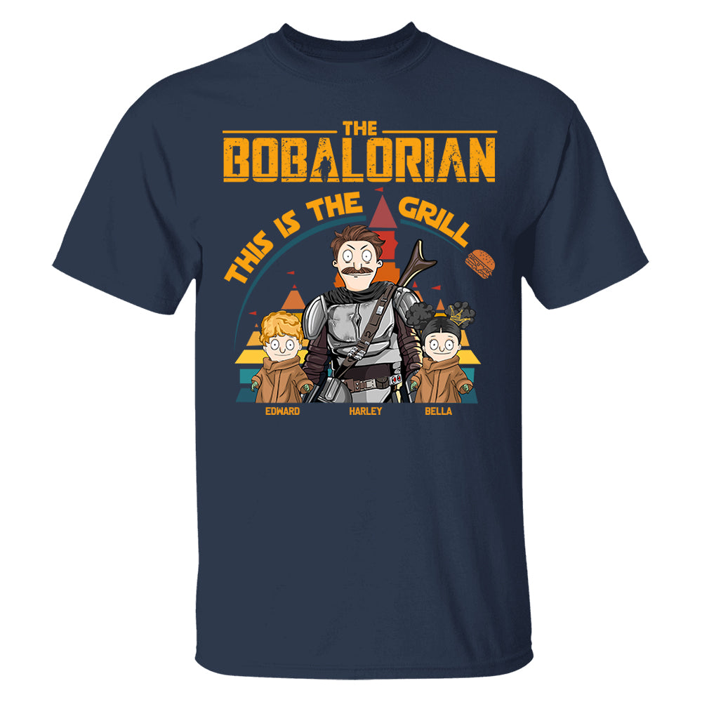 The Bobalorian This Is The Gill Personalized Shirt Gift For Dad - Custom Father's Day Gift 2025 Tu24