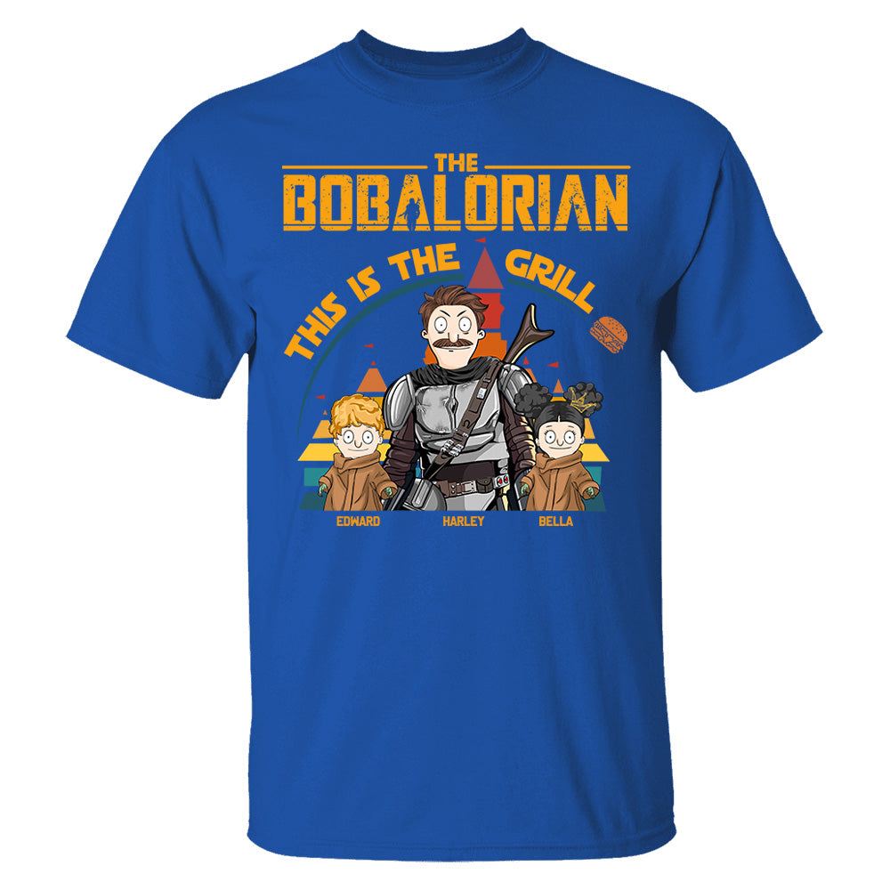 The Bobalorian This Is The Gill Personalized Shirt Gift For Dad - Custom Father's Day Gift 2025 Tu24