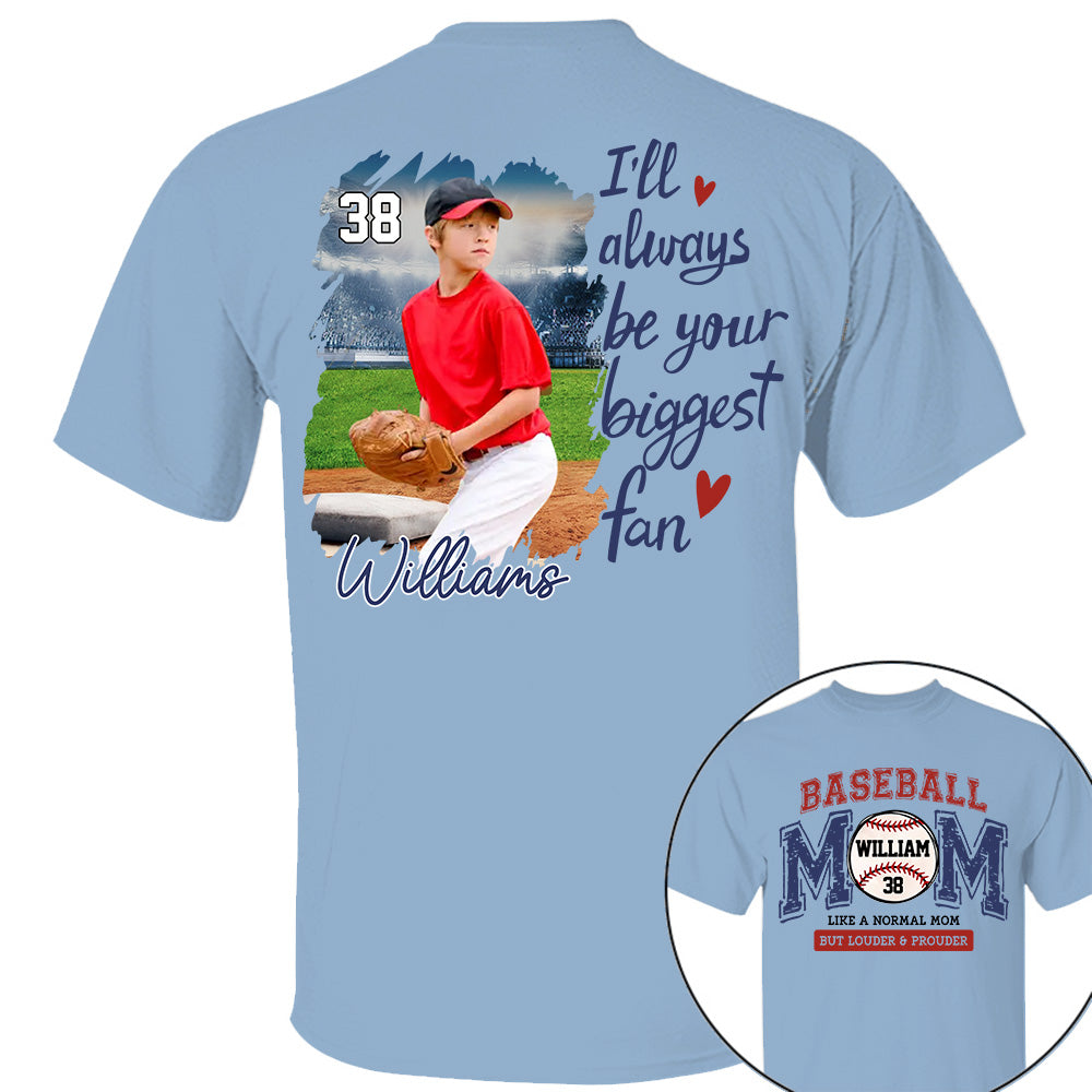 Baseball Mom Loud and Proud, Personalized Shirt Gift For Baseball Lover T1807 Do99