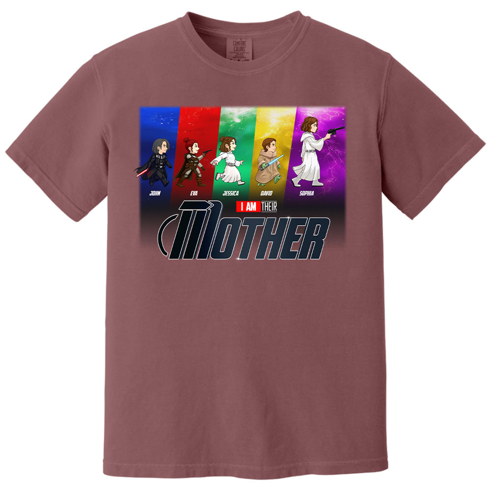 I Am Their Mother - Personalized Shirt For Mom Pt99