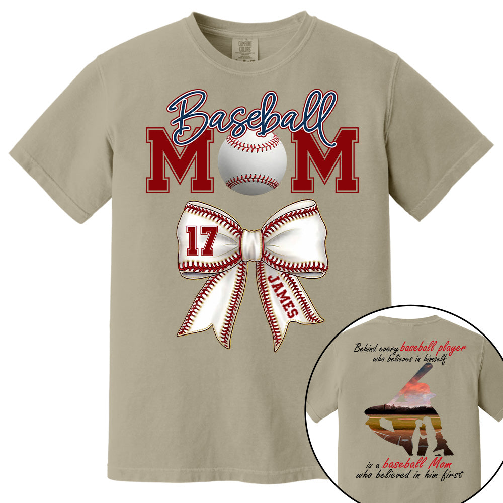 Personalized Baseball Shirt, Baseball Mom, Gift For Baseball Lover, A2110 Pt99