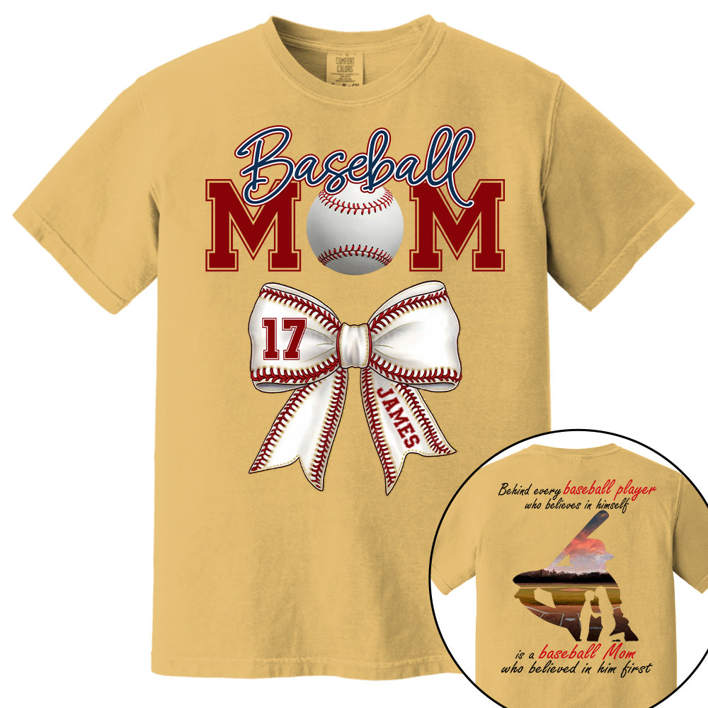 Personalized Baseball Shirt, Baseball Mom, Gift For Baseball Lover, A2110 Pt99