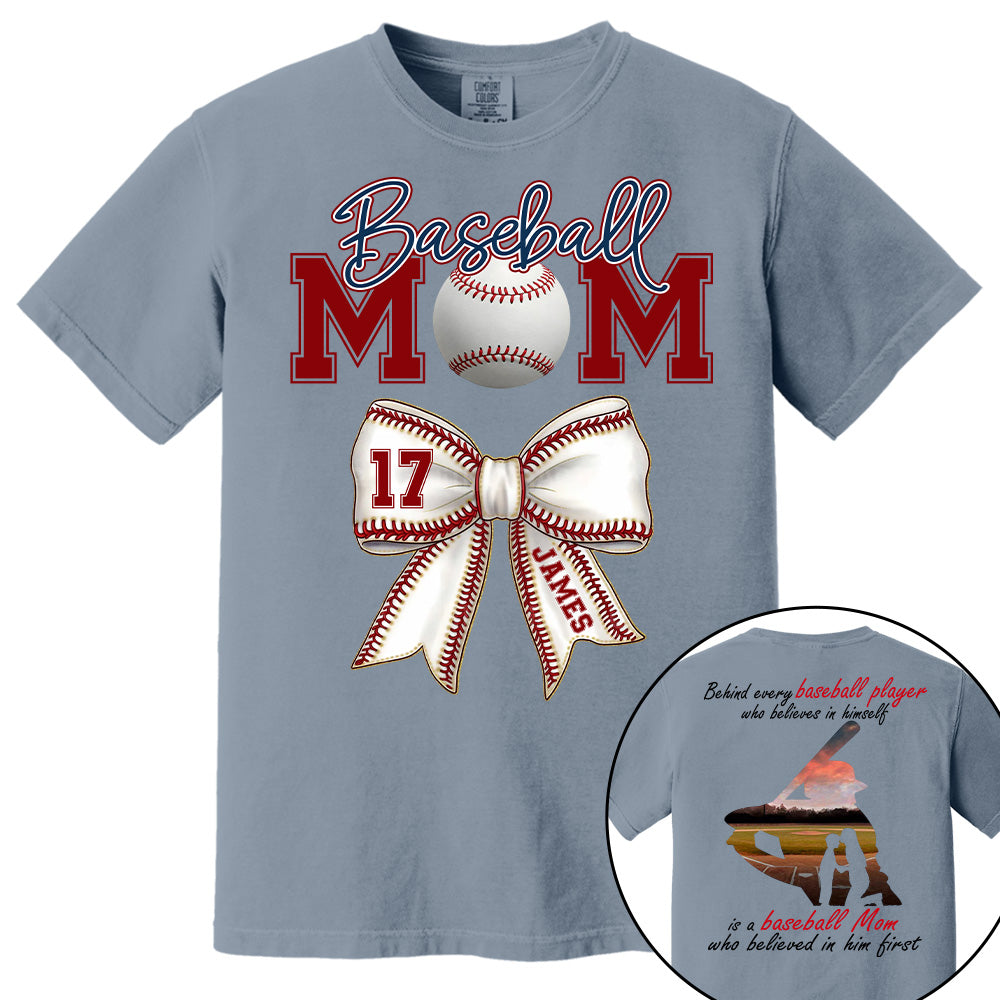 Personalized Baseball Shirt, Baseball Mom, Gift For Baseball Lover, A2110 Pt99