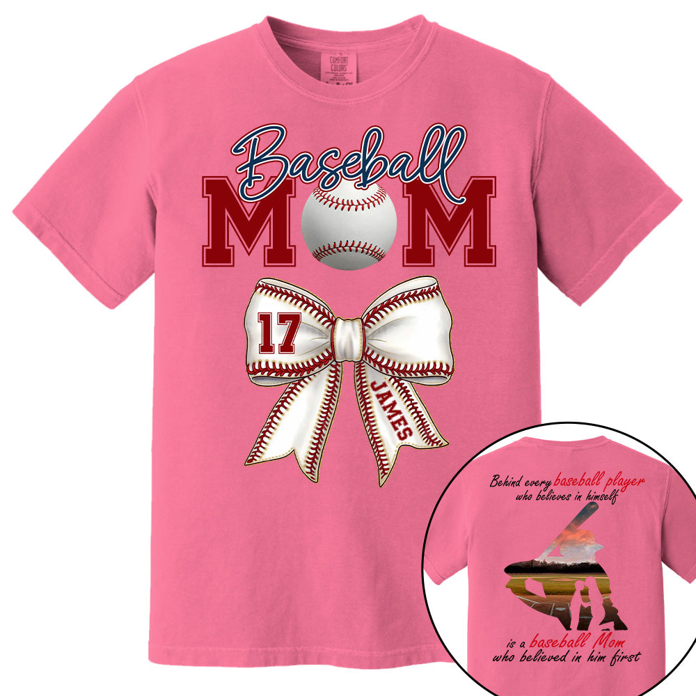 Personalized Baseball Shirt, Baseball Mom, Gift For Baseball Lover, A2110 Pt99
