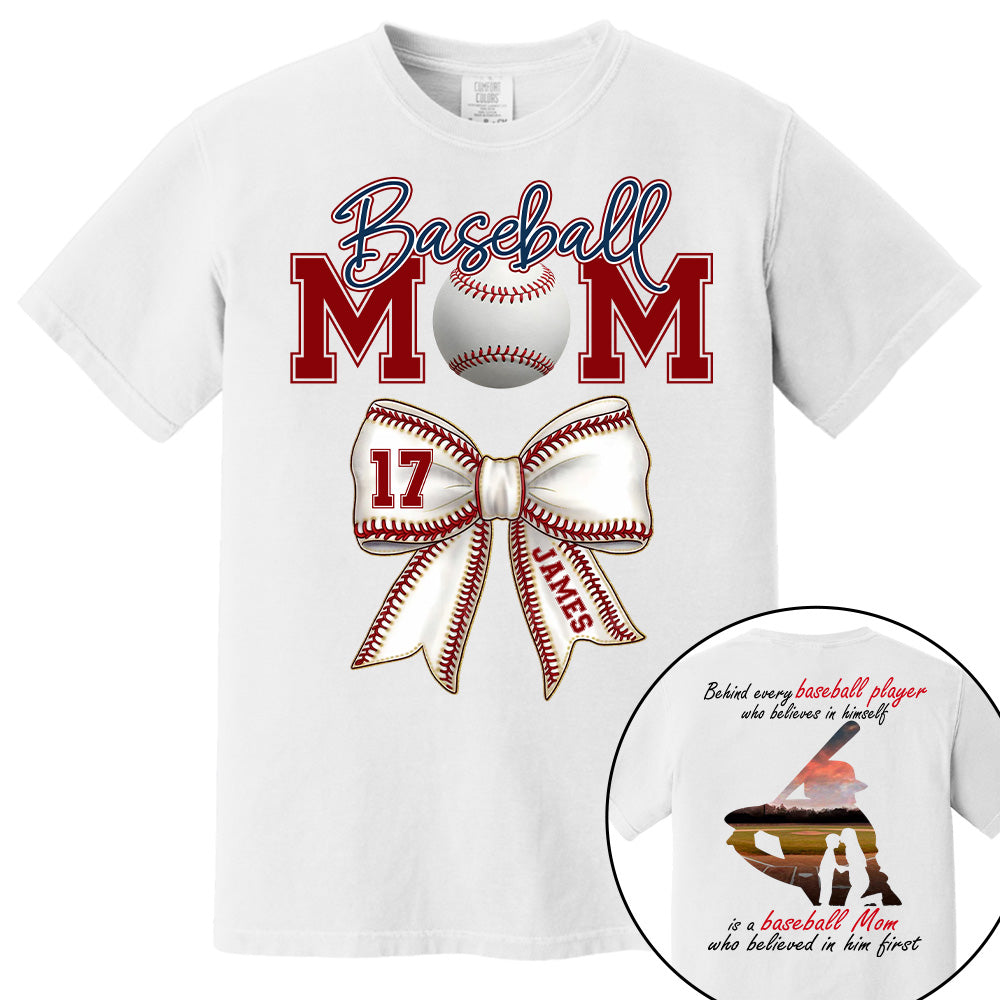 Personalized Baseball Shirt, Baseball Mom, Gift For Baseball Lover, A2110 Pt99