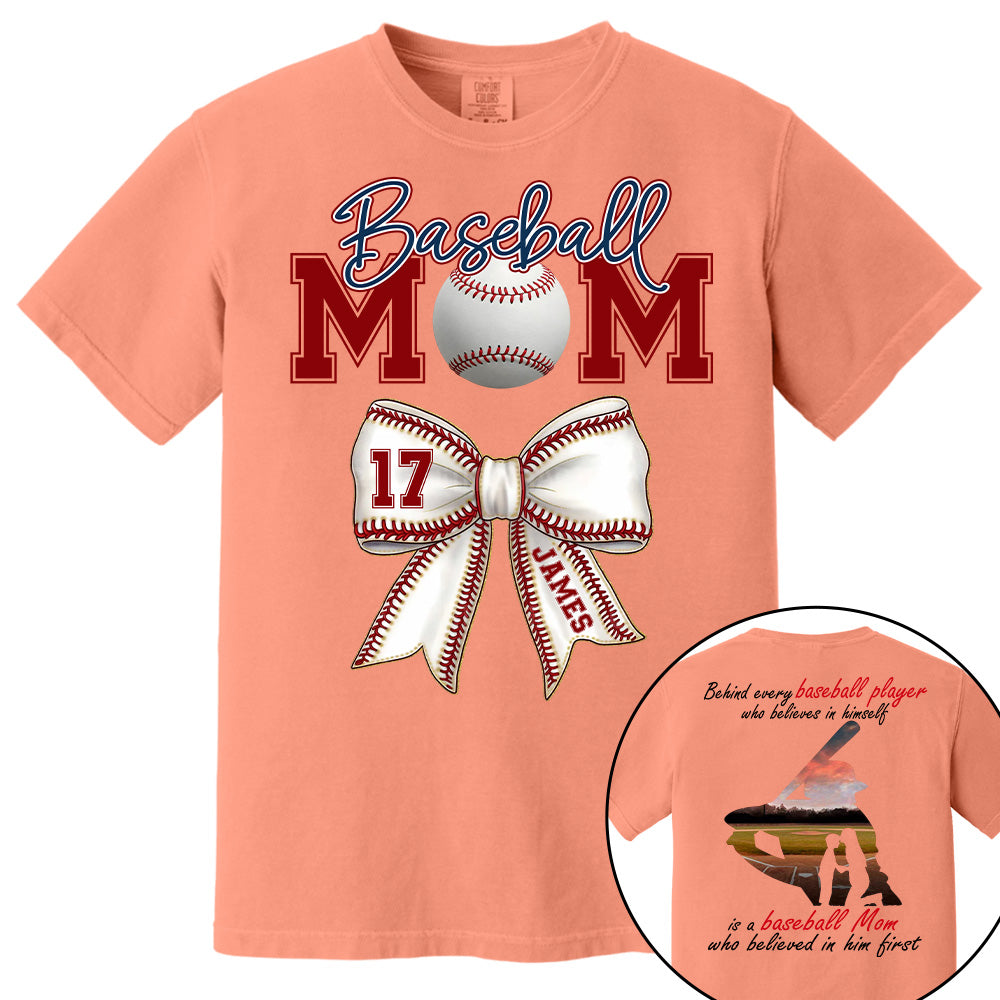 Personalized Baseball Shirt, Baseball Mom, Gift For Baseball Lover, A2110 Pt99