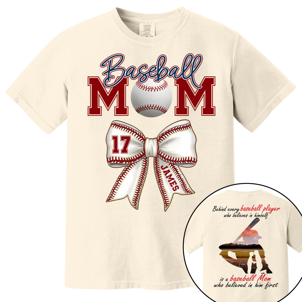 Personalized Baseball Shirt, Baseball Mom, Gift For Baseball Lover, A2110 Pt99
