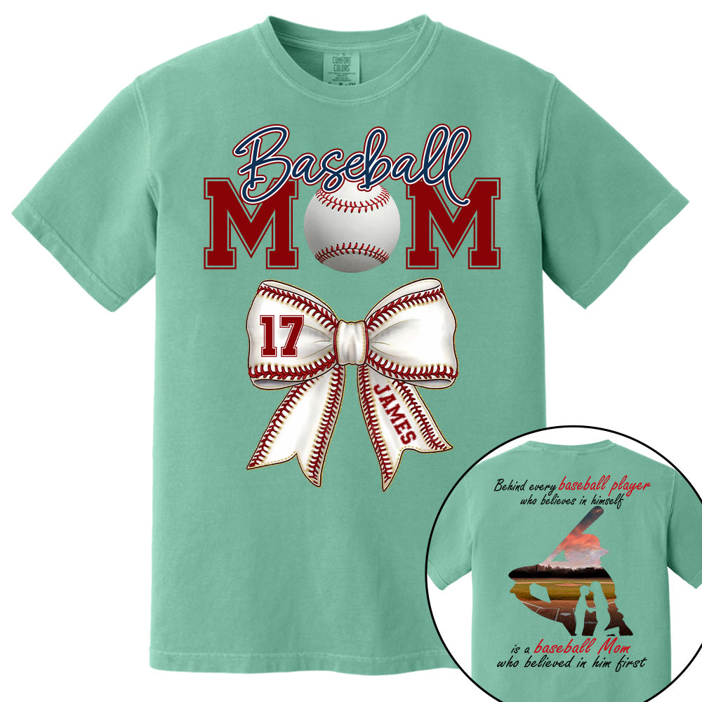 Personalized Baseball Shirt, Baseball Mom, Gift For Baseball Lover, A2110 Pt99