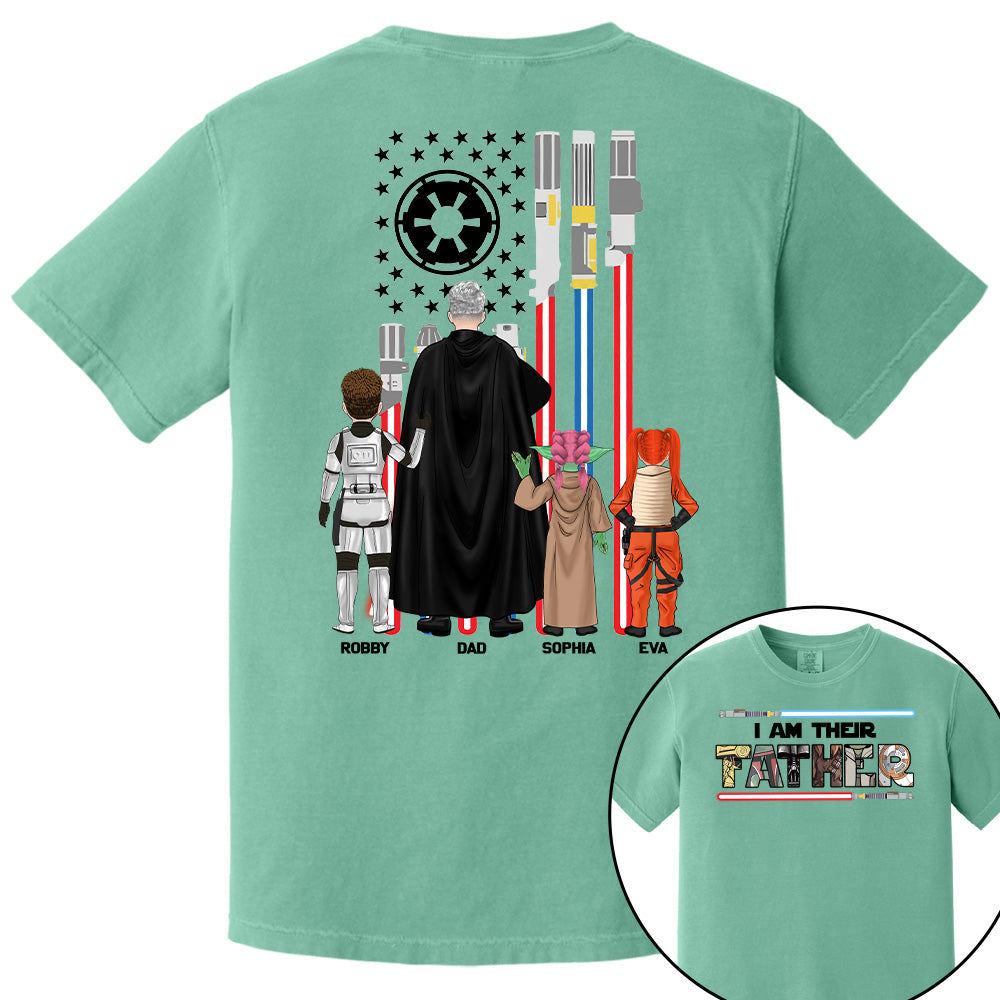 I Am Their Father - Personalized Shirt For Dad Grandpa NA04 Pt99