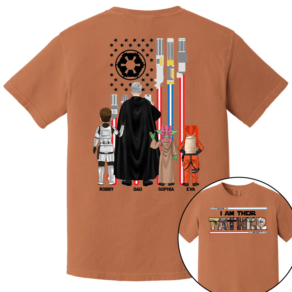 I Am Their Father - Personalized Shirt For Dad Grandpa NA04 Pt99