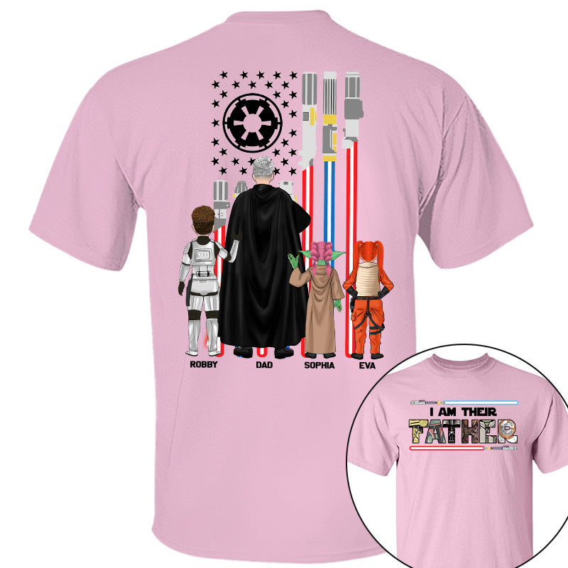 I Am Their Father - Personalized Shirt For Dad Grandpa NA04 Pt99