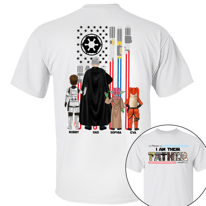I Am Their Father - Personalized Shirt For Dad Grandpa NA04 Pt99