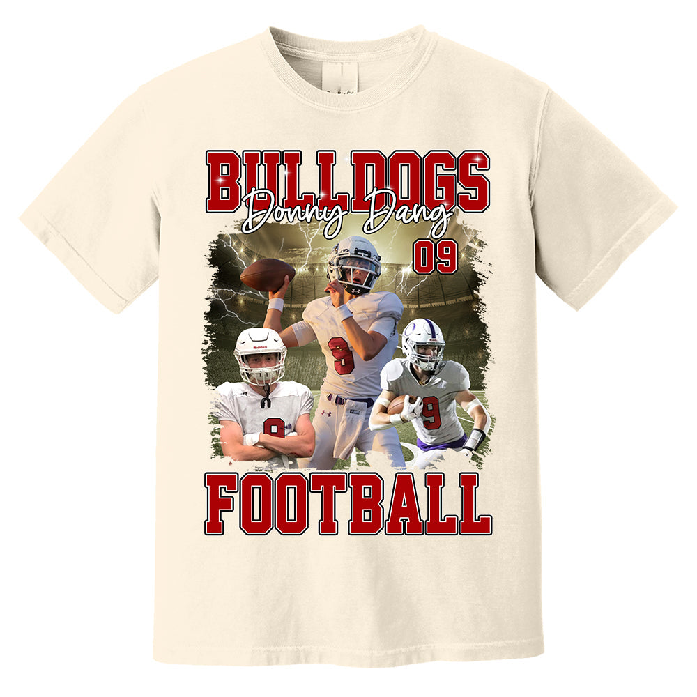 GameDay Football Personalized Bootleg Shirt - Custom Bootleg Shirt 90s Vintage Bootleg Custom Face Personalized T Shirt