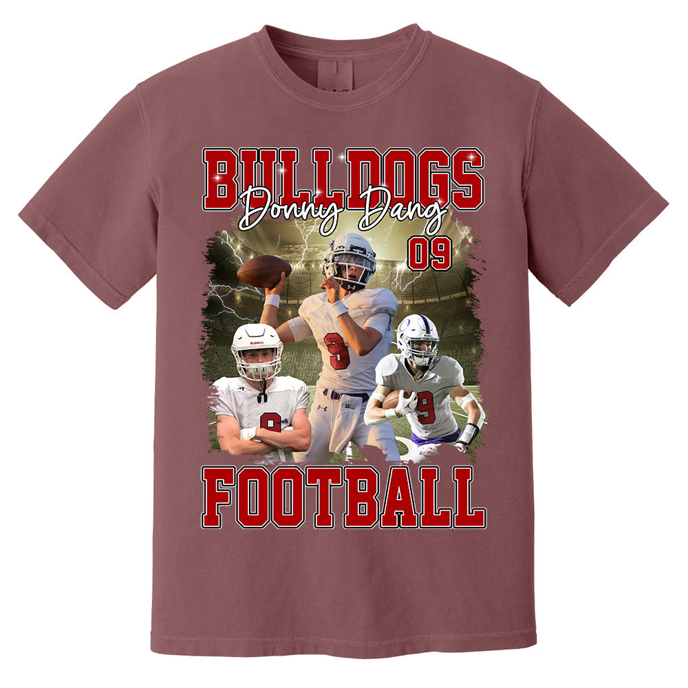GameDay Football Personalized Bootleg Shirt - Custom Bootleg Shirt 90s Vintage Bootleg Custom Face Personalized T Shirt
