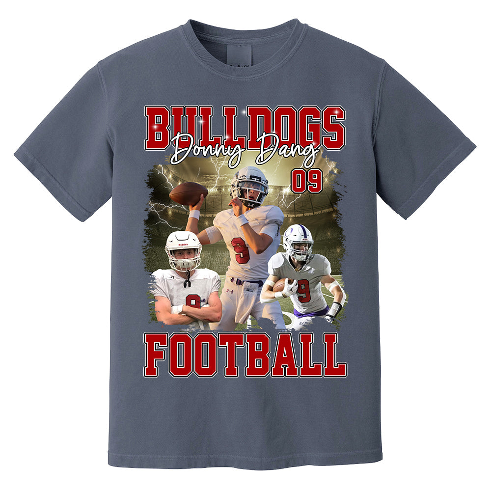 GameDay Football Personalized Bootleg Shirt - Custom Bootleg Shirt 90s Vintage Bootleg Custom Face Personalized T Shirt