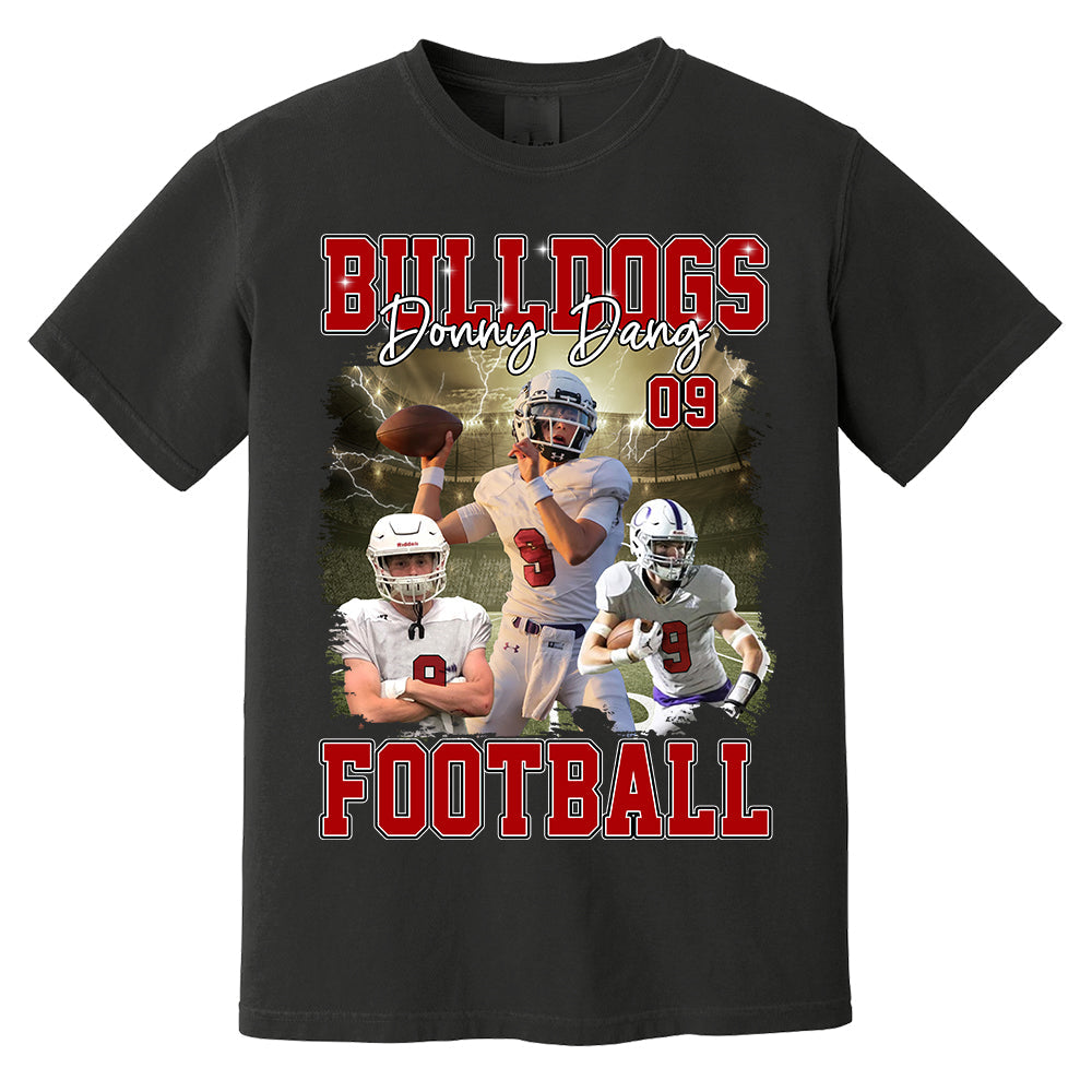 GameDay Football Personalized Bootleg Shirt - Custom Bootleg Shirt 90s Vintage Bootleg Custom Face Personalized T Shirt