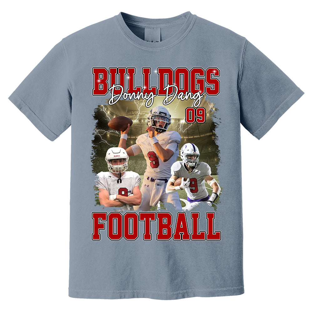 GameDay Football Personalized Bootleg Shirt - Custom Bootleg Shirt 90s Vintage Bootleg Custom Face Personalized T Shirt
