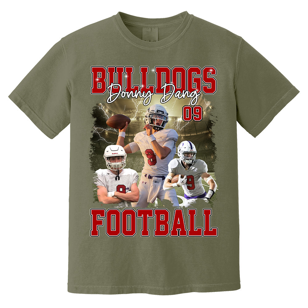 GameDay Football Personalized Bootleg Shirt - Custom Bootleg Shirt 90s Vintage Bootleg Custom Face Personalized T Shirt