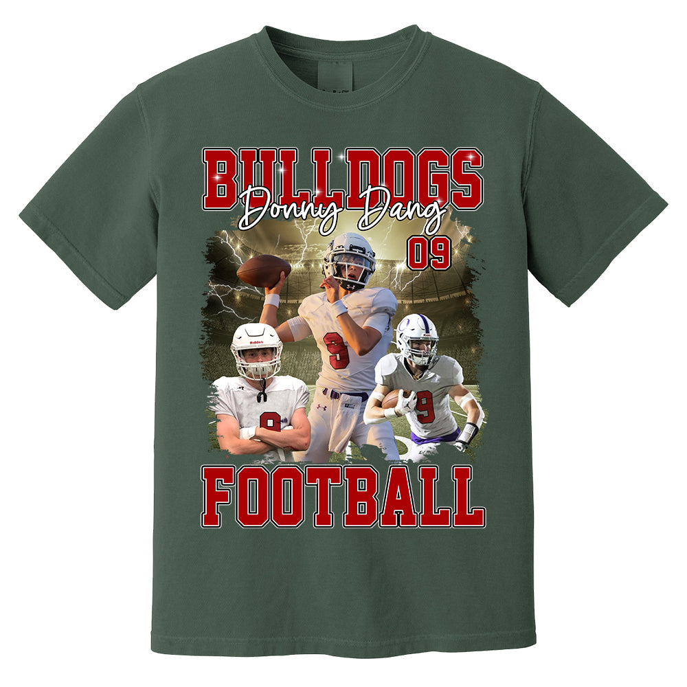 GameDay Football Personalized Bootleg Shirt - Custom Bootleg Shirt 90s Vintage Bootleg Custom Face Personalized T Shirt