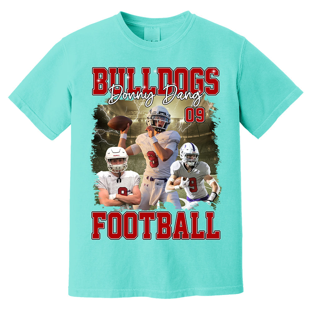 GameDay Football Personalized Bootleg Shirt - Custom Bootleg Shirt 90s Vintage Bootleg Custom Face Personalized T Shirt