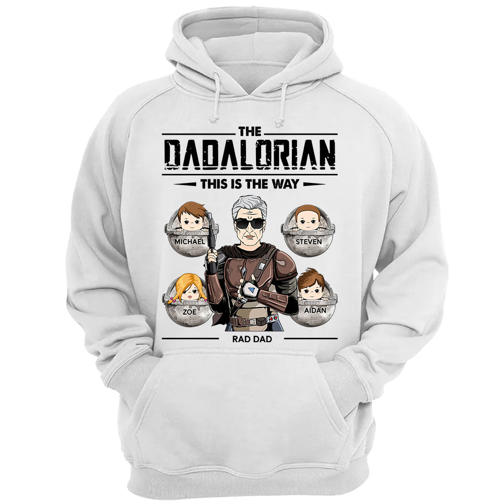 The Dadalorian This Is The Way Personalized Shirt | Best Father's Day Gift for Dad and Papa