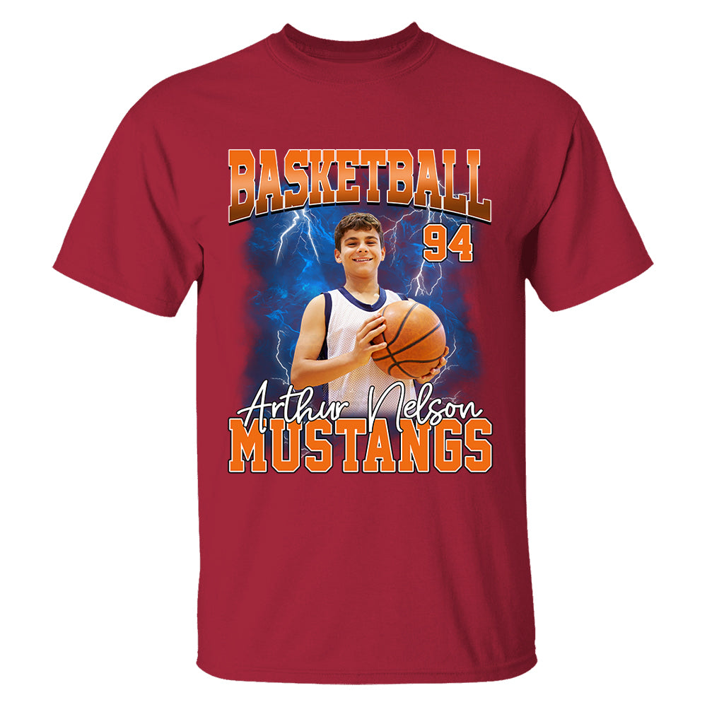 Game Day Personalized Shirt Custom Your Sport And Photo Gift For Sport Player Ph99