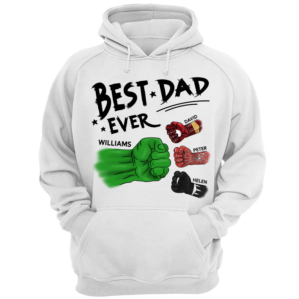Best Dad Ever Personalized Shirt