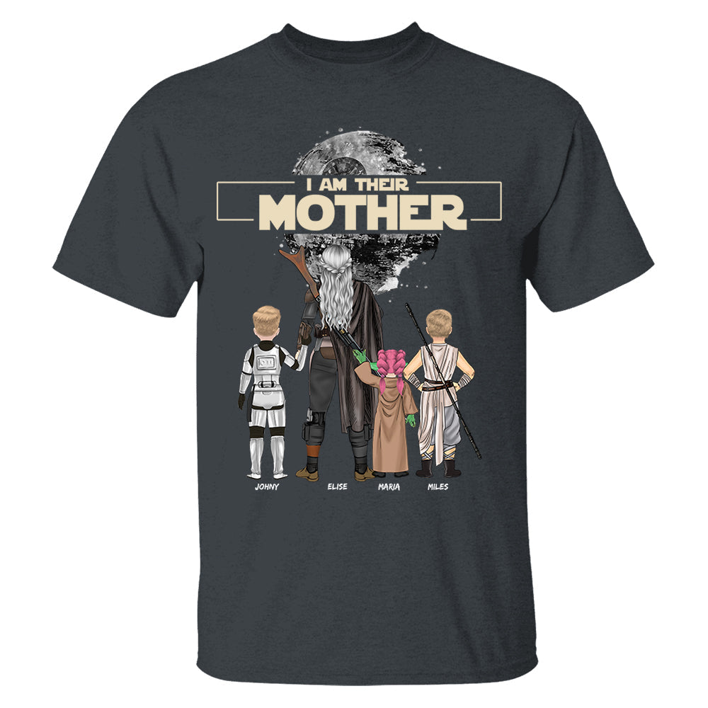 Strongest Mom In The Outer Rim - Personalized I Am Their Mother Shirt For Mom Nh00