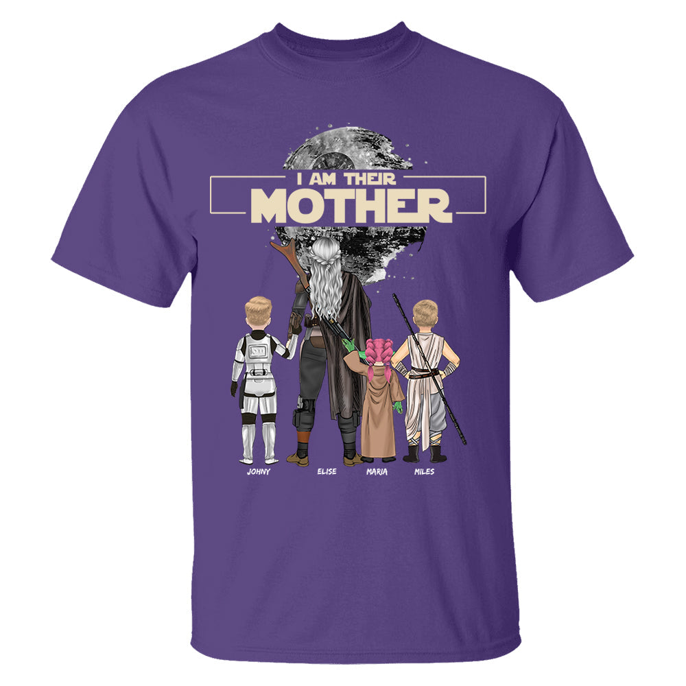 Strongest Mom In The Outer Rim - Personalized I Am Their Mother Shirt For Mom Nh00