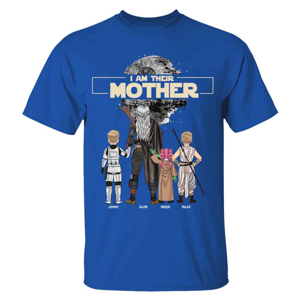 Strongest Mom In The Outer Rim - Personalized I Am Their Mother Shirt For Mom Nh00
