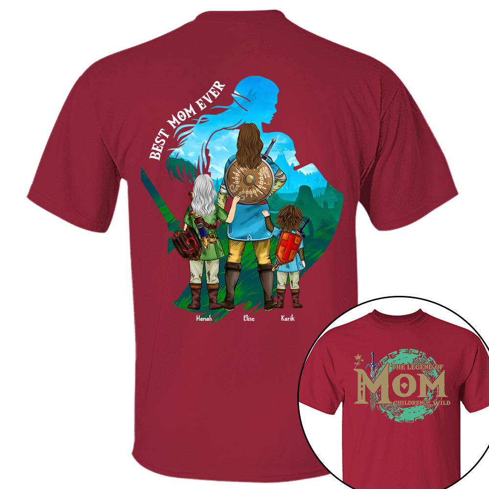 Custom The Legend Of Mom Children Of The Wild Shirt - N3005 VH01