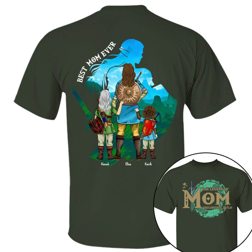 Custom The Legend Of Mom Children Of The Wild Shirt - N3005 VH01