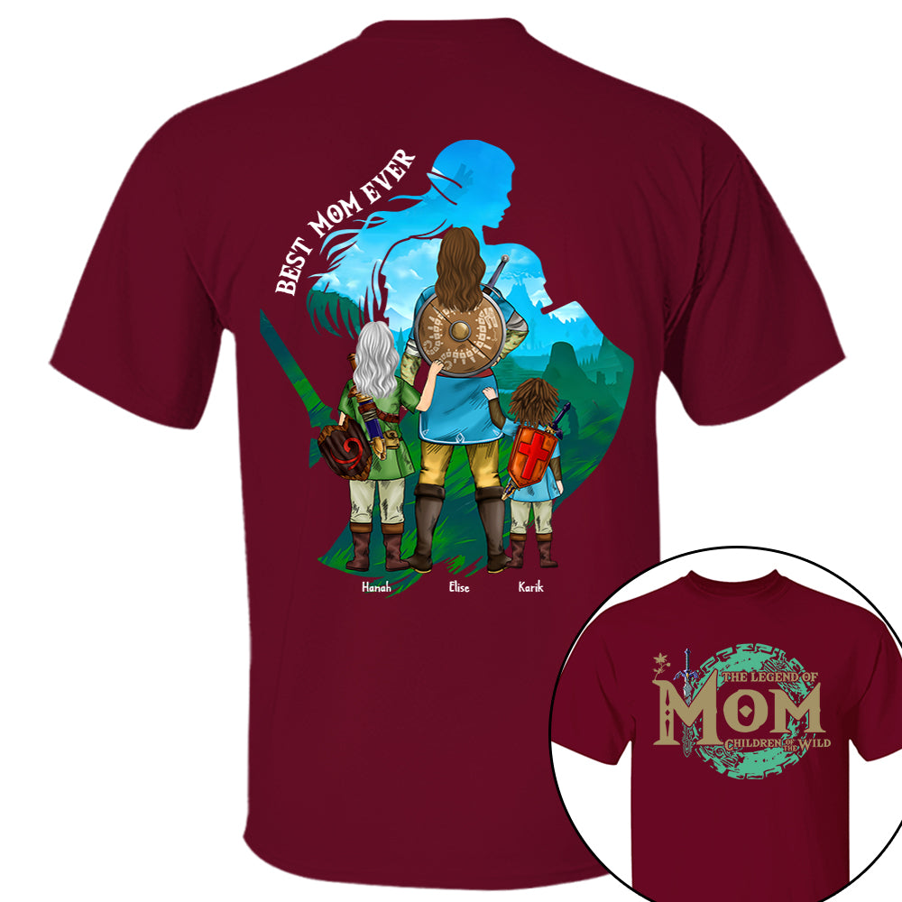 Custom The Legend Of Mom Children Of The Wild Shirt - N3005 VH01