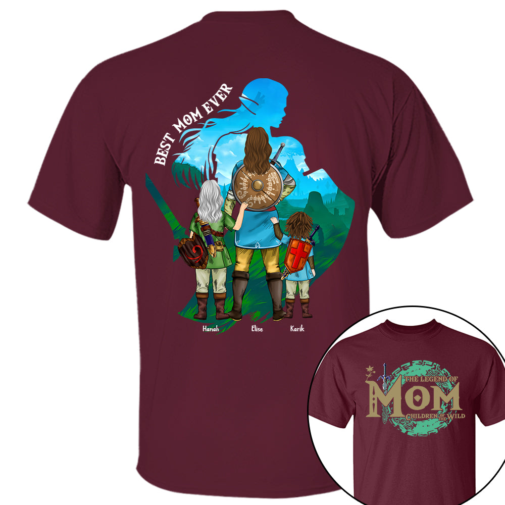 Custom The Legend Of Mom Children Of The Wild Shirt - N3005 VH01
