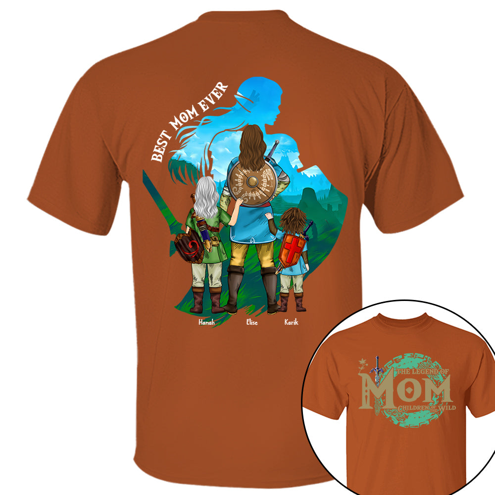 Custom The Legend Of Mom Children Of The Wild Shirt - N3005 VH01