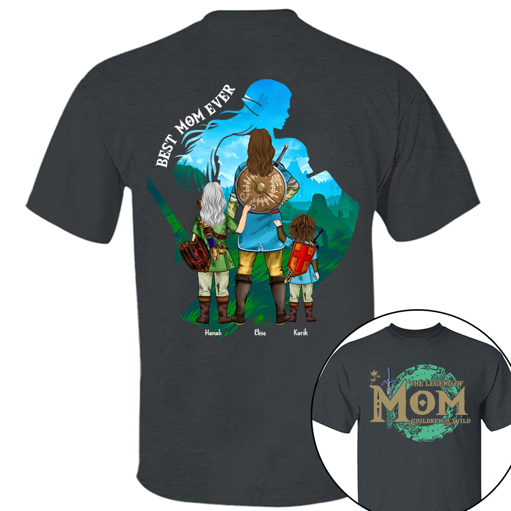 Custom The Legend Of Mom Children Of The Wild Shirt - N3005 VH01