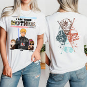 I Am Their Mother - Personalized Two Sided Print Shirt For Mom Pt99