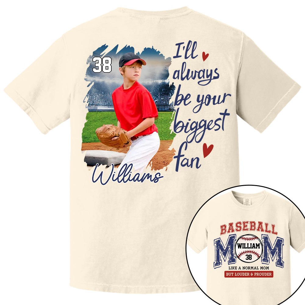 Baseball Mom Loud and Proud, Personalized Shirt Gift For Baseball Lover T1807 Do99