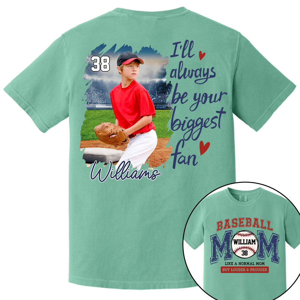 Baseball Mom Loud and Proud, Personalized Shirt Gift For Baseball Lover T1807 Do99