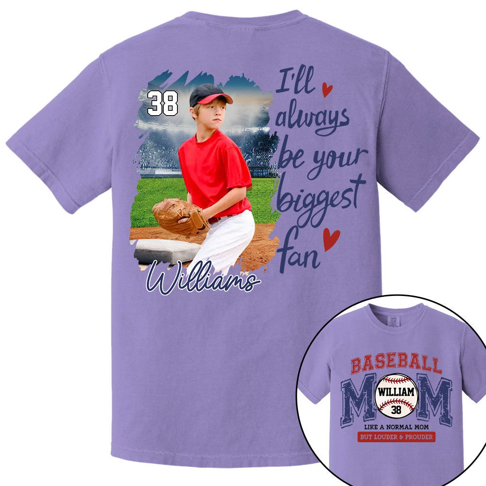 Baseball Mom Loud and Proud, Personalized Shirt Gift For Baseball Lover T1807 Do99