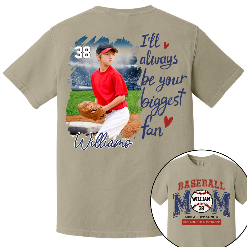 Baseball Mom Loud and Proud, Personalized Shirt Gift For Baseball Lover T1807 Do99