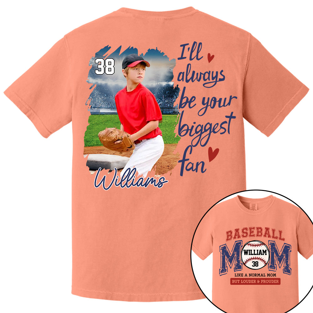 Baseball Mom Loud and Proud, Personalized Shirt Gift For Baseball Lover T1807 Do99
