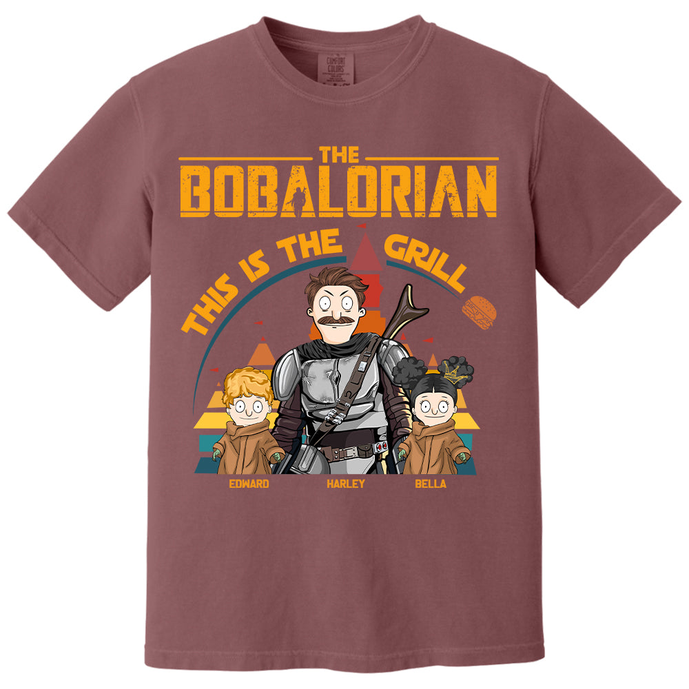 The Bobalorian This Is The Gill Personalized Shirt Gift For Dad - Custom Father's Day Gift 2025 Tu24