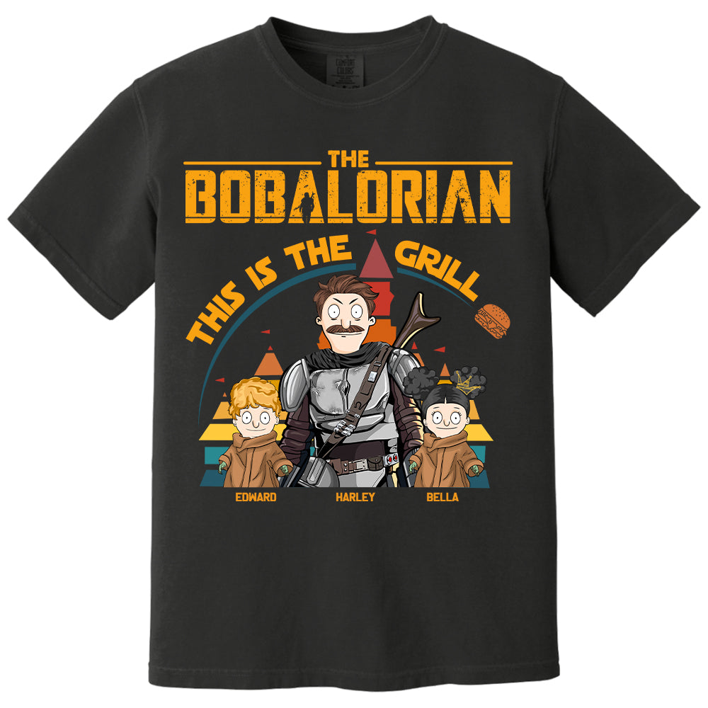The Bobalorian This Is The Gill Personalized Shirt Gift For Dad - Custom Father's Day Gift 2025 Tu24