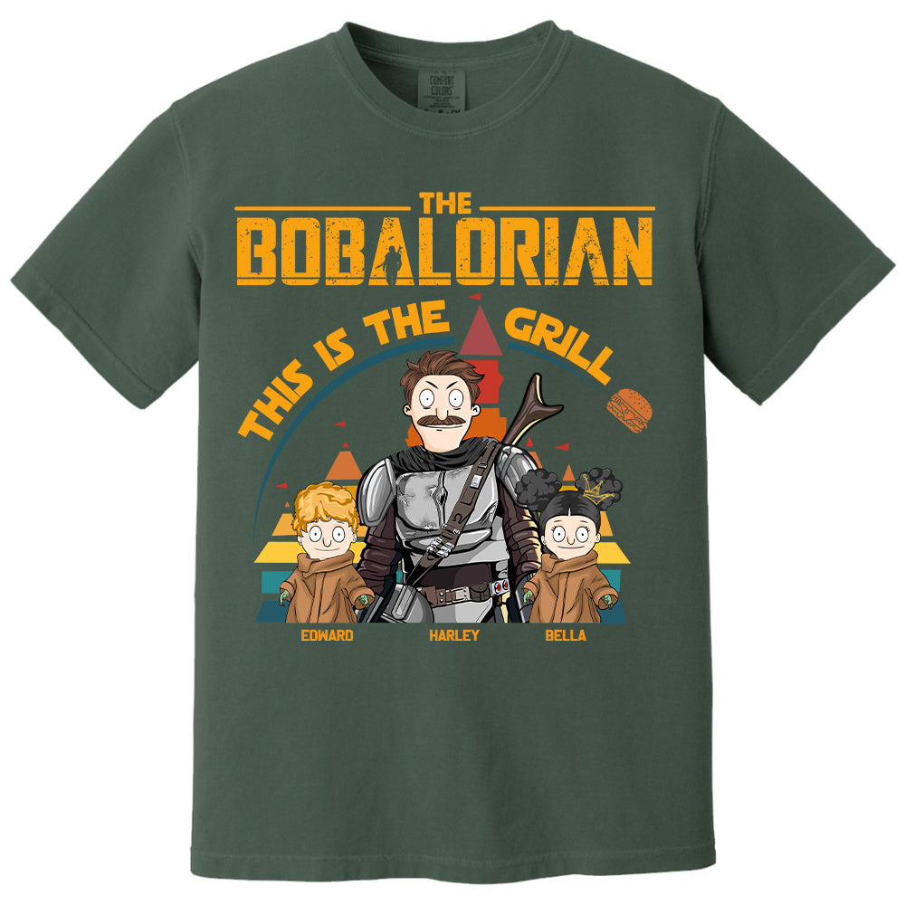 The Bobalorian This Is The Gill Personalized Shirt Gift For Dad - Custom Father's Day Gift 2025 Tu24