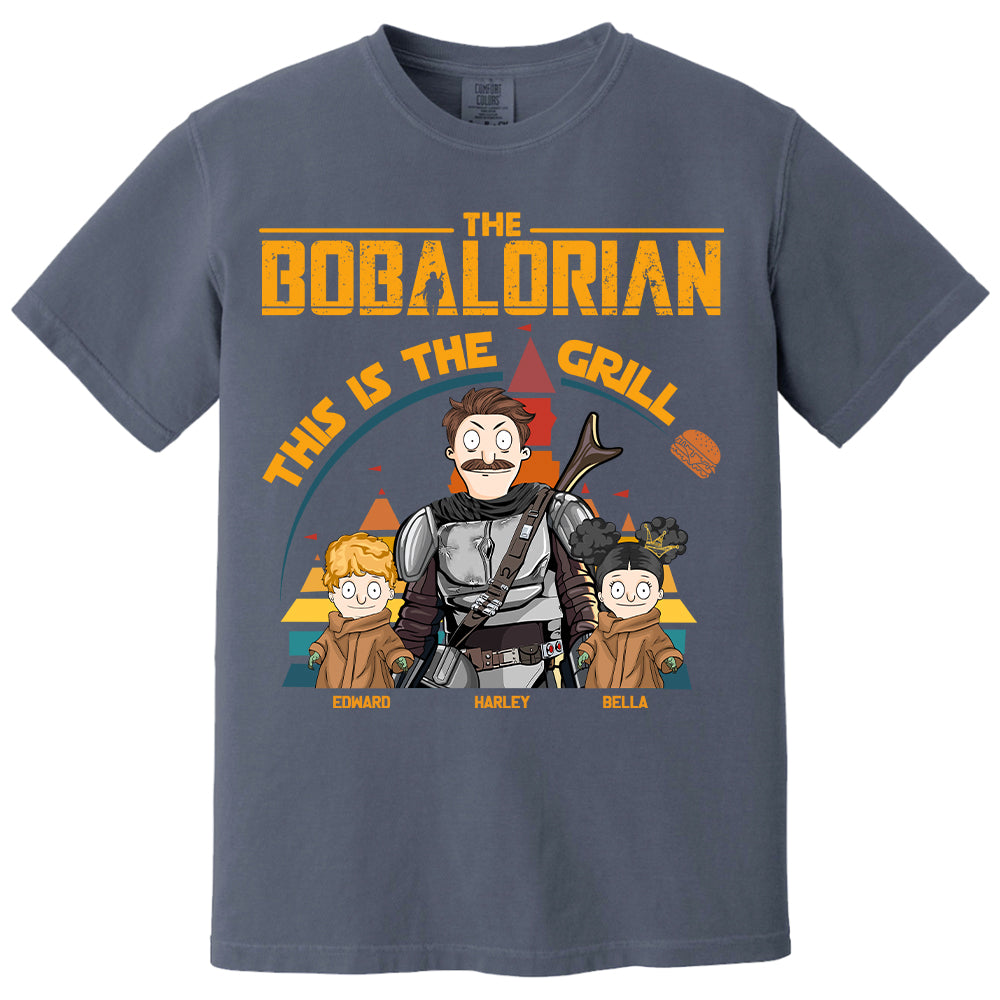 The Bobalorian This Is The Gill Personalized Shirt Gift For Dad - Custom Father's Day Gift 2025 Tu24