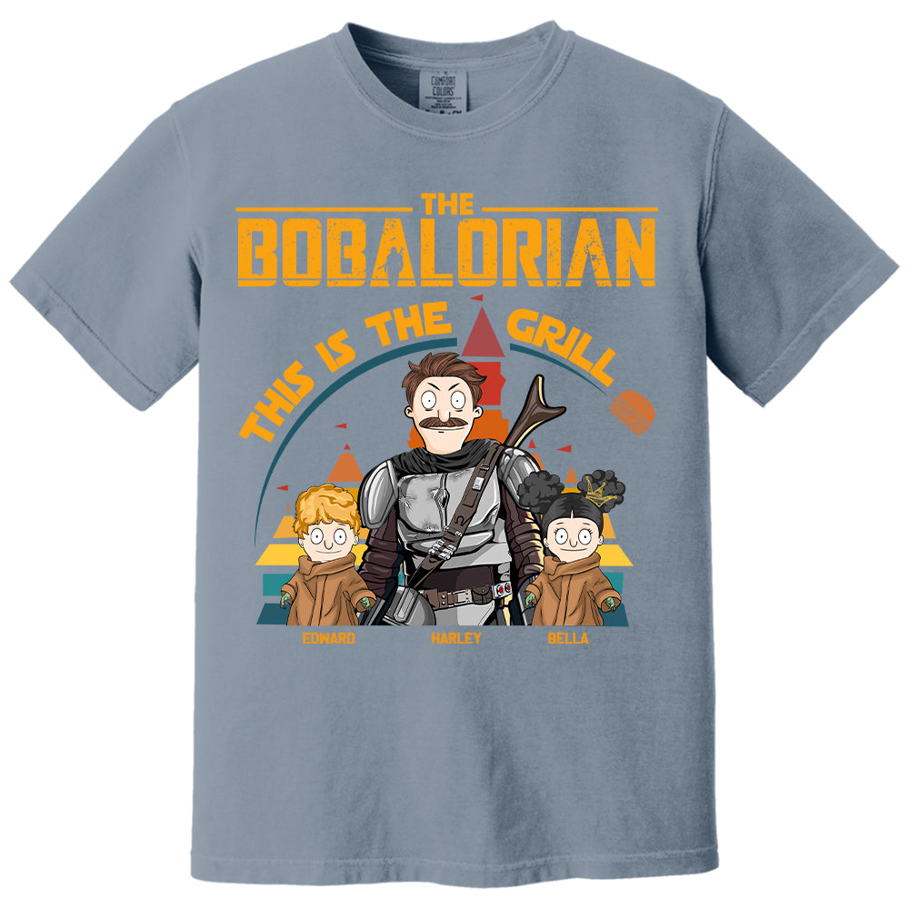 The Bobalorian This Is The Gill Personalized Shirt Gift For Dad - Custom Father's Day Gift 2025 Tu24