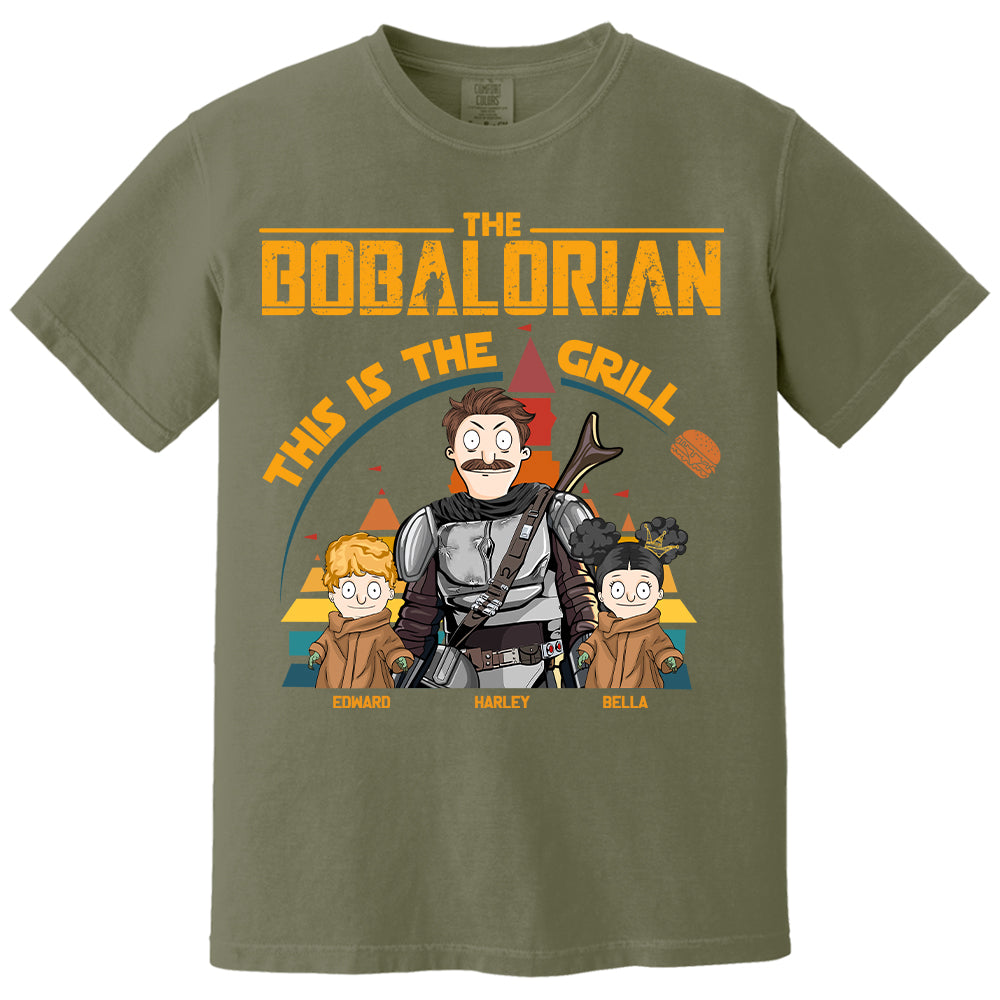 The Bobalorian This Is The Gill Personalized Shirt Gift For Dad - Custom Father's Day Gift 2025 Tu24