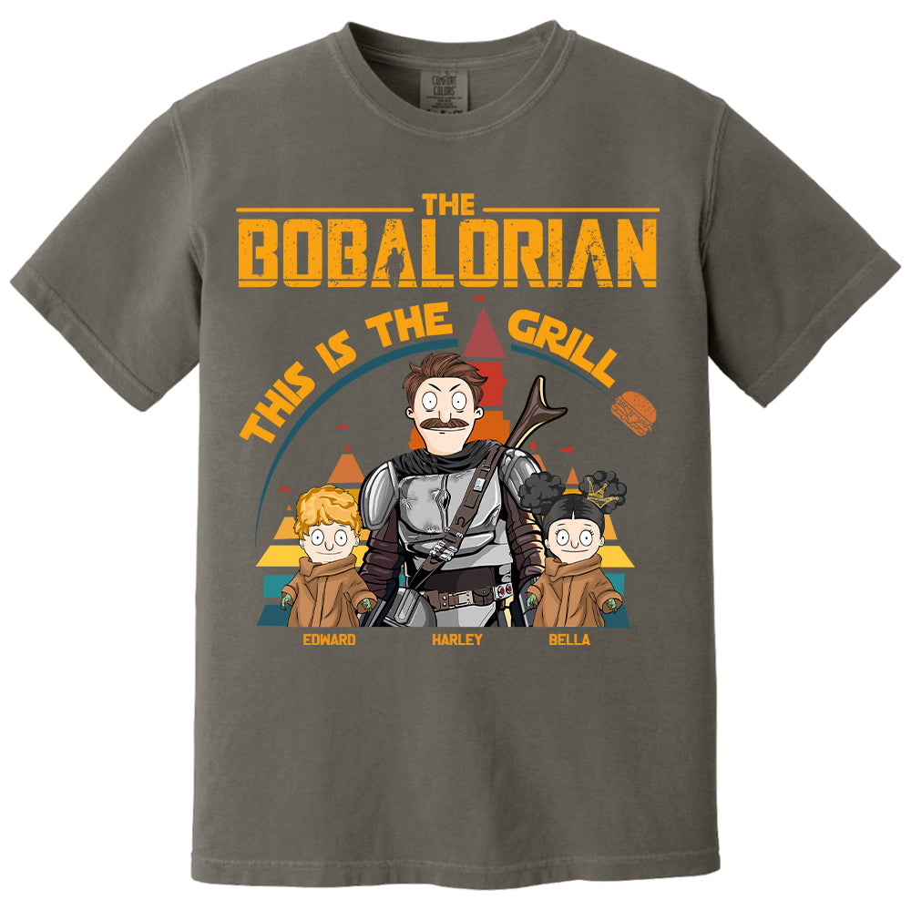 The Bobalorian This Is The Gill Personalized Shirt Gift For Dad - Custom Father's Day Gift 2025 Tu24